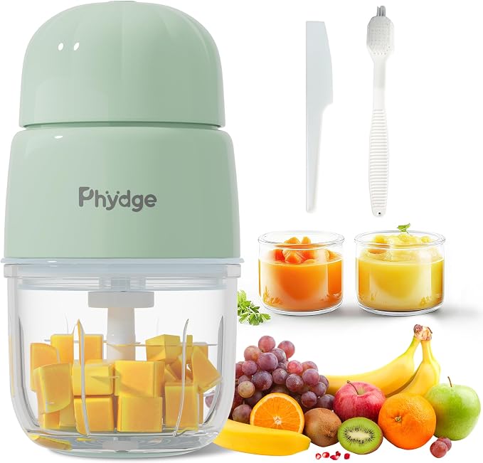 Baby Food Maker Blender, 10oz Baby Food Puree Maker-Upgraded | 10oz Baby Food Blender,10-Second Quick Soft Food Prep for Baby,Food Processor for Fruit,Vegetable,Meat,Easy to Clean