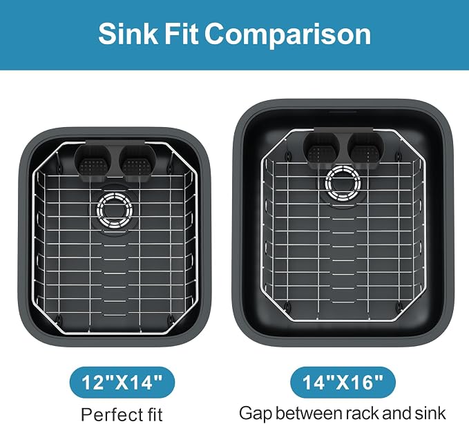 Small in Sink Dish Drying Rack - Stainless Steel for RV Kitchen | Compact Design for Apartments, 1-2 Person, Utensil Holder, Cup Hooks, Angled Corners Fit Square & Round Sinks, 11.6" x 13.4"