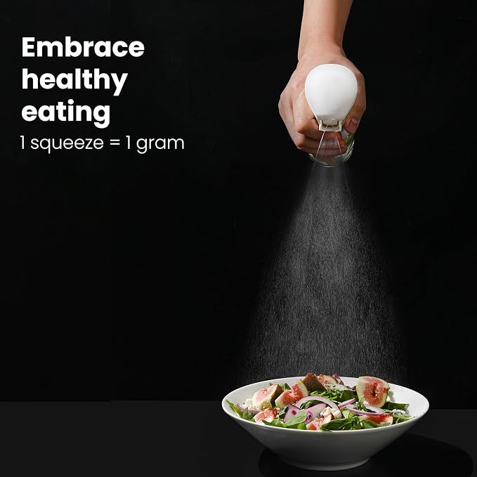Oil Sprayer 150ml glass bottle. Upgraded Version.Fine Mist Spray Bottle for Air Fryer, Olive Oil, Avocado Oil, Healthy Nonstick Frying, Commercial & Home Kitchen Use (PS635)