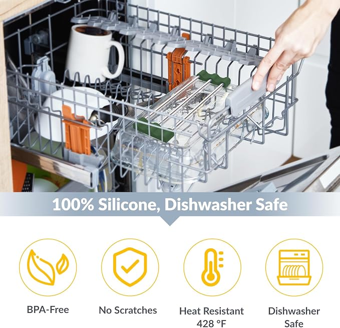 Tomorotec Adjustable Over-The-Sink Kitchen Rack, BPA-Free, Army Green | Holds 16.5 Lbs; For Dishcloths, Sponges, and Brushes - Heat-Resistant Stainless Steel with Slim, Expandable Design