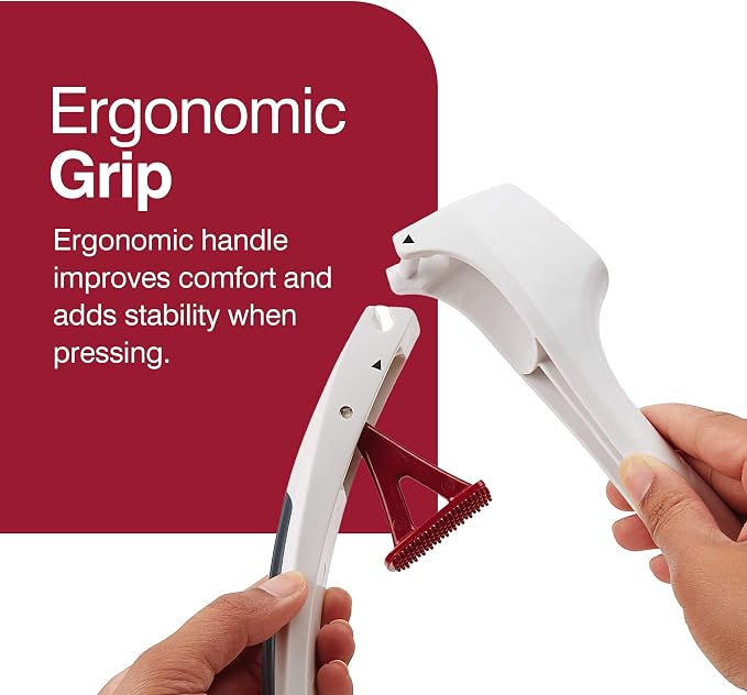 Zyliss Easy Clean Garlic Press - Lightweight, Easy-to-Use Garlic Mincer & Crusher for Food Prep & Kitchen Accessories