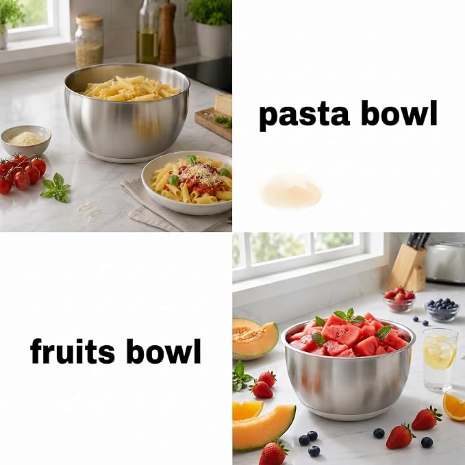 Salad Spinner Dishwasher Safe Stainless Steel Salad Spinner, 5.3 Qt Vegetable Washer, Lettuce Spinner with Non-Slip Base and Stop Button, Transparent Lid & Drainage Hole