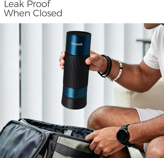 Travel Coffee Mug with 360°Lid, Travel Coffee Tumbler 16 oz Leak Proof, Stainless Steel Insulated Travel Mugs for Hot and Cold Spill Proof(MetPaintViolet)