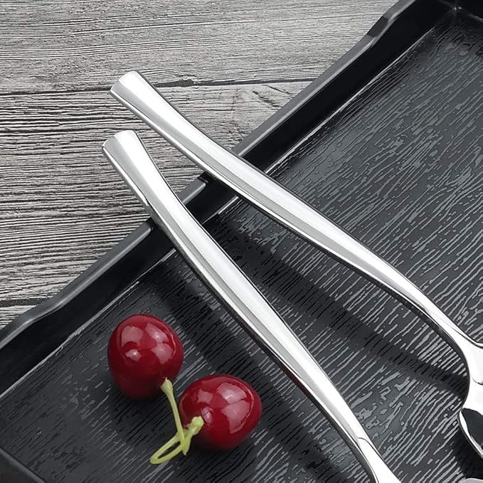 Idomy 8-Piece Stainless Steel Buffet Serving Spoon, Large Serving Spoon