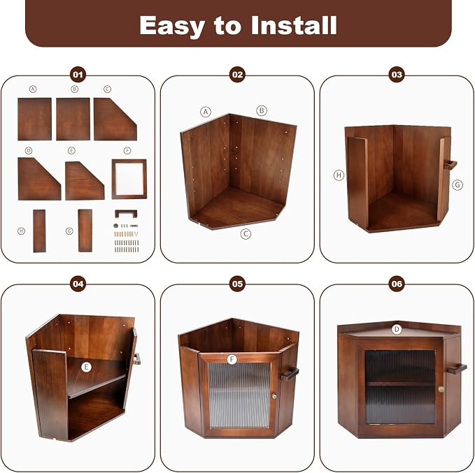 Corner Bread Box For Kitchen Countertop,2 Tier Bread Bin With Acrylic Door Panel,Adjustable Shelf & Hanging Rack,Food Storage Box For Kitchen,Dining Room,Pantry