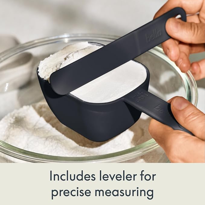 bella TOOLS 9 Piece Nested Measuring Set, Slate
