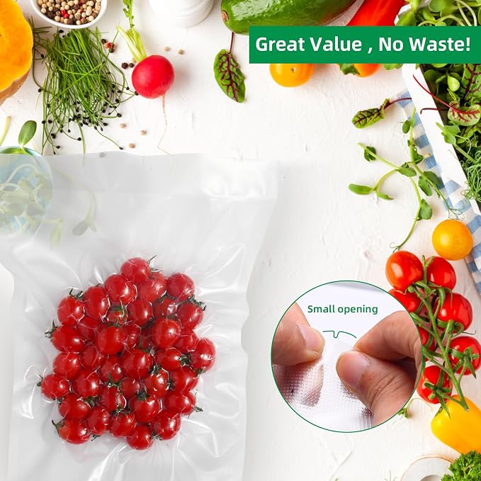50 Count 11" x 16" Vacuum Sealer Bags,Great for Food Storage Vaccume Sealer PreCut Bags