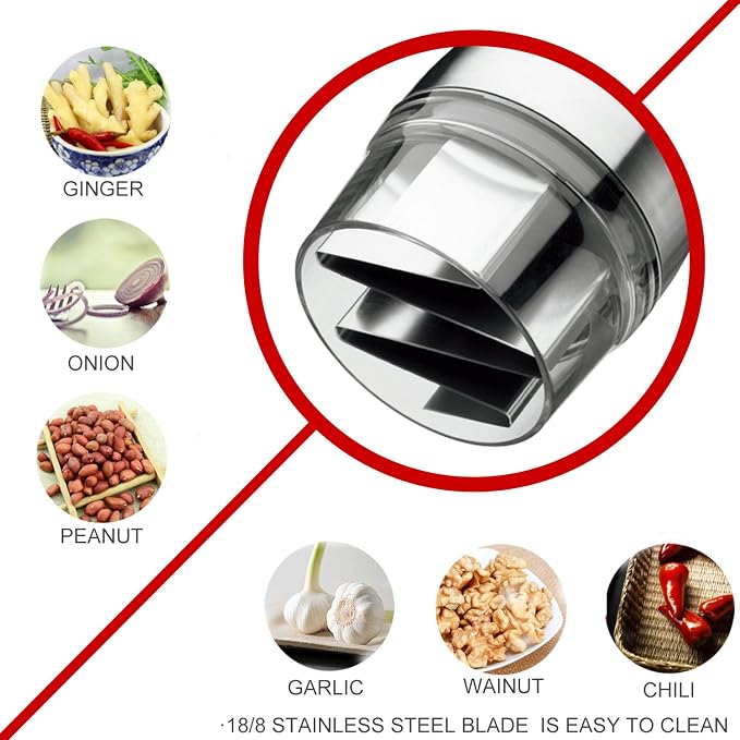 Best Utensils Premium Stainless Steel Chopper And Dicer Chop Veggies Herbs And Nuts With Ease Black