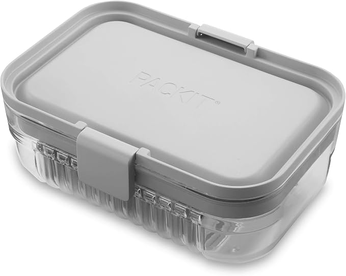Packit, Bento Mod Lunch Steel Gray