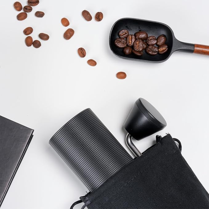 TIMEMORE Chestnut C3 Manual Coffee Grinder, 25g Capacity, CNC Stainless Steel Conical Burr, Internal Adjustable Setting, Double Bearing Positioning, Ideal for French Press & Hand Brew