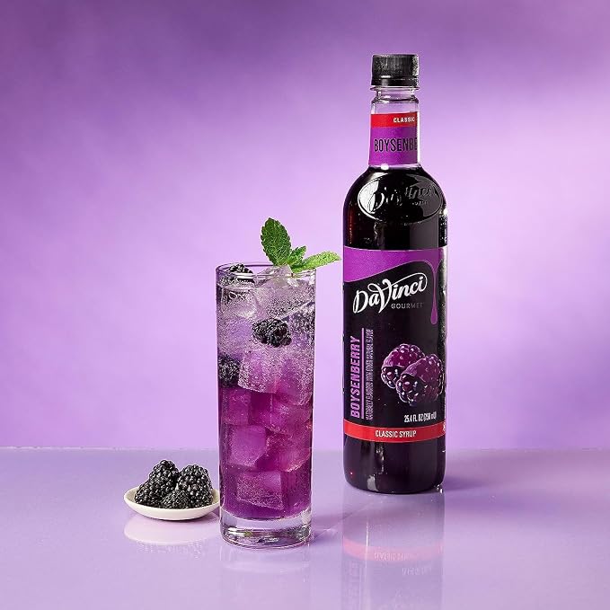 DaVinci Gourmet Boysenberry Syrup, 25.4 Fluid Ounce (Pack of 5)