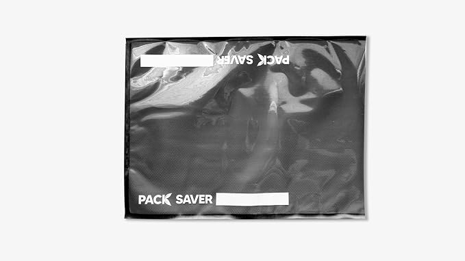 Vacuum Sealer Bags 50 Pack - 15"x20" Heavy Duty Pre-Cut Food Storage Bags for Food Saver, Meal Prep, Sous Vide - Commercial Grade BPA Free (Clear & Black)
