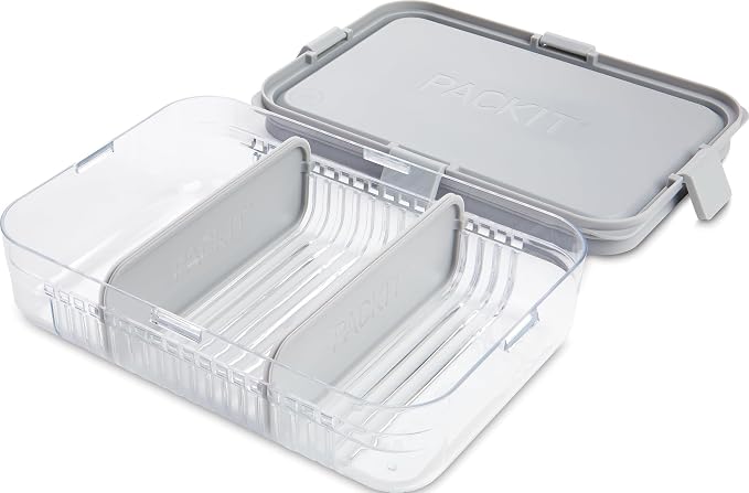 Packit, Bento Mod Lunch Steel Gray