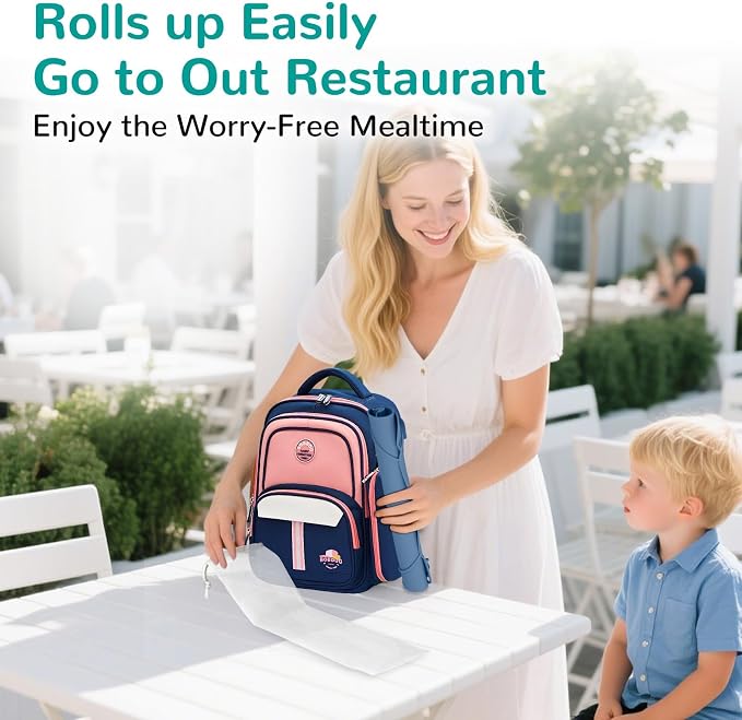 Silicone Placemat for Baby Self-Eating: Dishwasher Safe & Non-Slip for Dining Table - Table Mat for Baby 8-18 Months