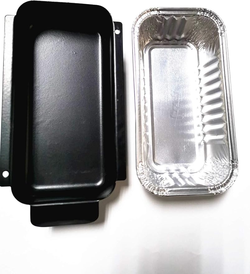 BBQ Future 20-Pack Aluminum Foil BBQ Grease Grill Drip Pans Replacement for Char-Broil 9328812P06, 7" L x3.5 W x1.5 D | Replacement for Char-Broil 9328812P06, 7" L x3.5 W x1.5 D