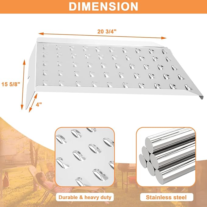 BCA070 BAC012 Upgraded Drip Tray for Traeger Pro 575 22 SER Replacement Parts, Lil Tex Elite, Lil Tex Pro, Lil' Pig Drip Pan, Lil Tex Elite 22, Eastwood 22, Executive,Homestead 520,Mesa 22 Accessories