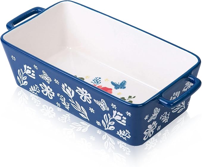 Wisenvoy Bread Pan Loaf Pan Ceramic Bread Pans for Baking Meatloaf Pan Nonstick Loaf Pans