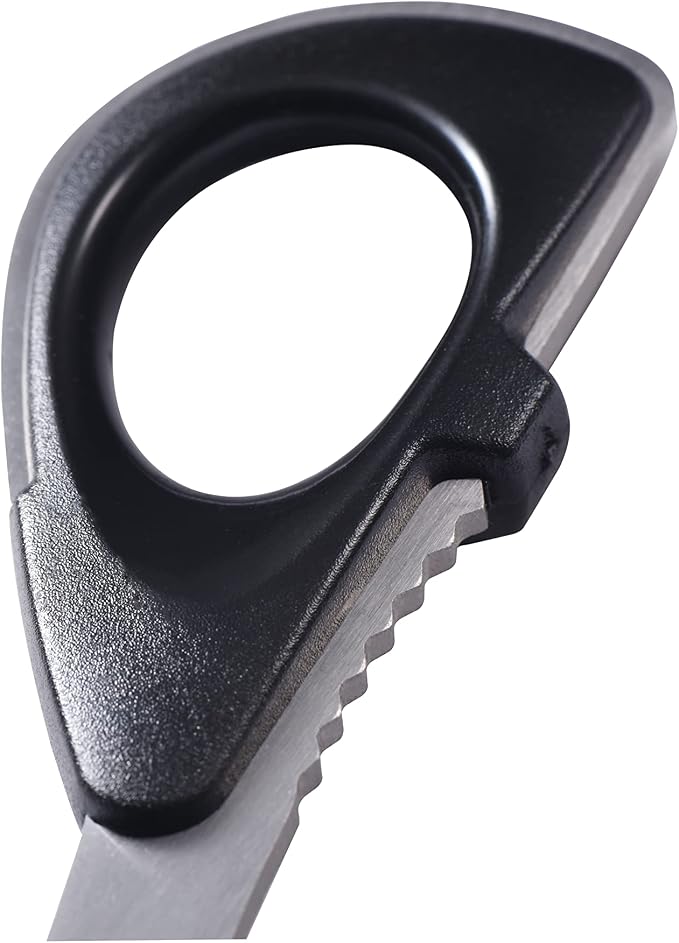 Korea Quality Kitchen Shears Scissors Large for Korean BBQ Cutting Meat, Kalbi, Korean Grill Food, Durable 3.0T Stainless Steel, ABS Handle, Korean Kitchen (SJ130)