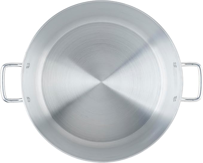 Winco 34 qt Elemental, Aluminum Sauce Pot | Handles large batches, Great for Sauces, Soups, Stocks and Batch Cooking