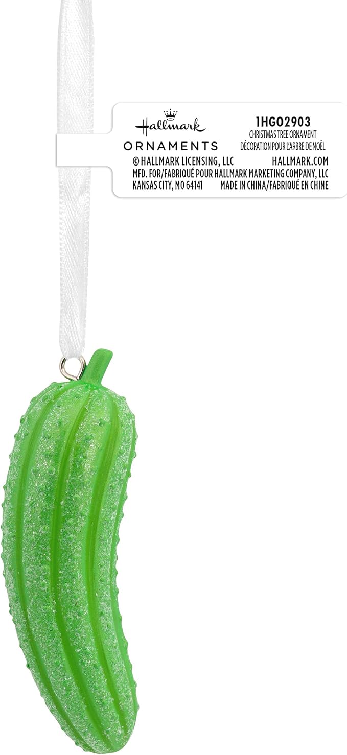 Hallmark Pickle Christmas Ornament