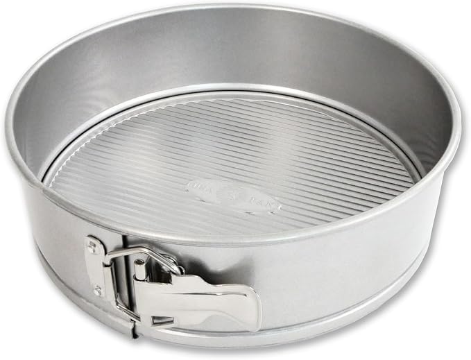 USA Pan Global Nonstick Springform Pan with Latch, 9-inch