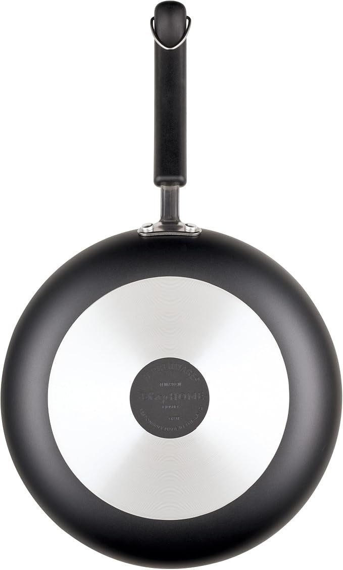 Farberware Disney Monochrome Ceramic Nonstick Frying Pan/Skillet, Dishwasher Safe, 11 Inch Non Stick Open Fry Pan - Black