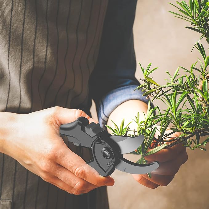 AC Infinity 20cm Professional Bypass Pruning Shear, Medium-Carbon KS5 | Medium-Carbon KS5 Steel Blades with Nonstick Teflon Coating, Tree Trimmer Secateurs for Gardening, Hydroponics, Grow Tents