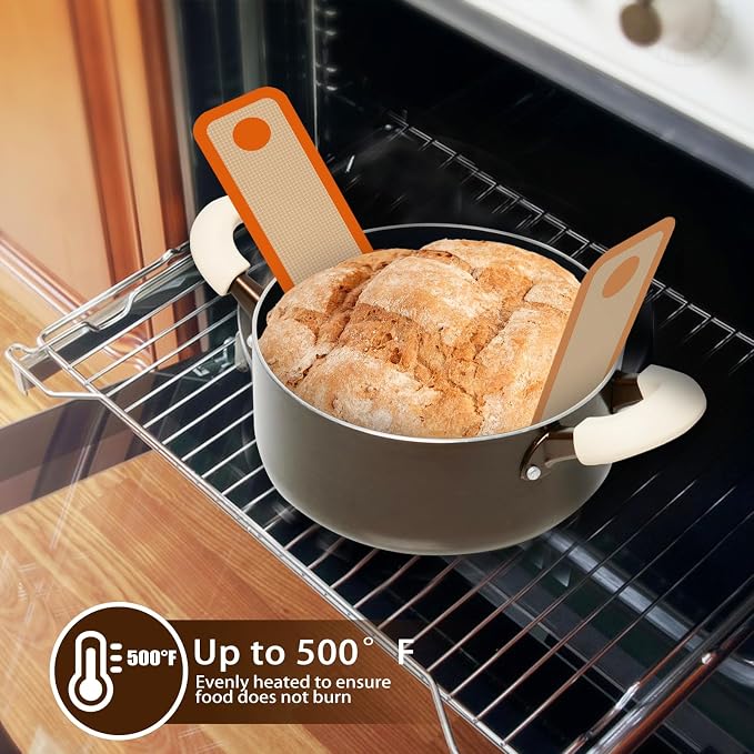 Silicone Bread Sling, Easy Sourdough Transfer, Nonstick, 2 Pack | Easy Cleanup & Reusable Baking Mats, Sour Dough Tools & Supplies for Dutch Oven