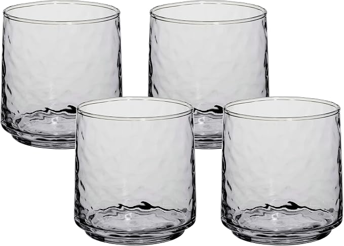Anchor Hocking Brockhill Drinking Glasses (4-Pieces, 12-ounce, dishwasher safe)