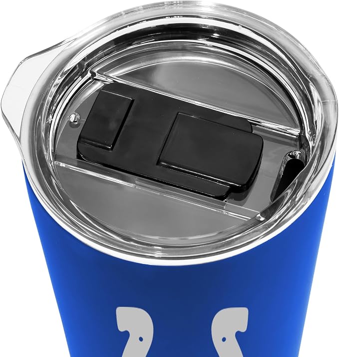 Rico Industries NFL Football Soft Touch, Easy Grip Tumbler