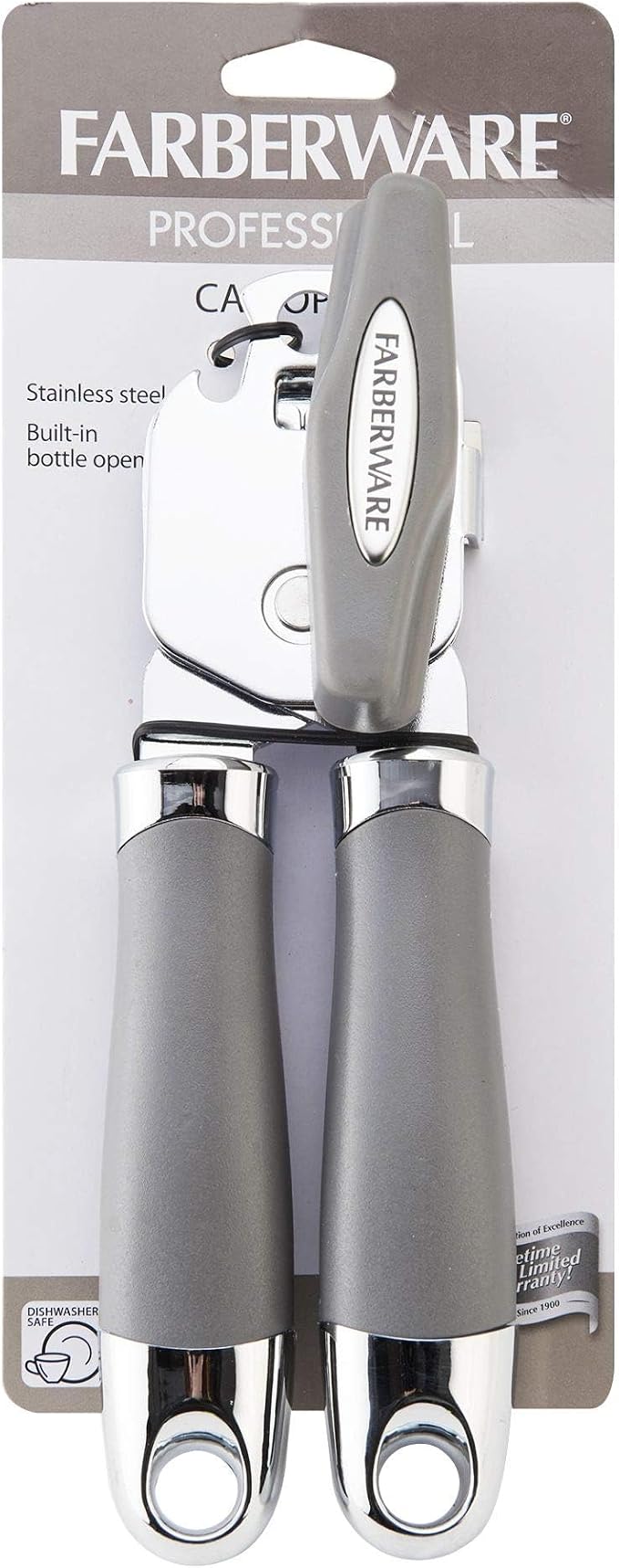 Farberware Pro 2 Can Opener (Jewel Gray)