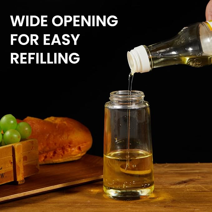 Oil Sprayer for Cooking, Olive Oil Sprayer Mister, Olive Oil Spray Bottle for Cooking, Salads, BBQs and More (Green)