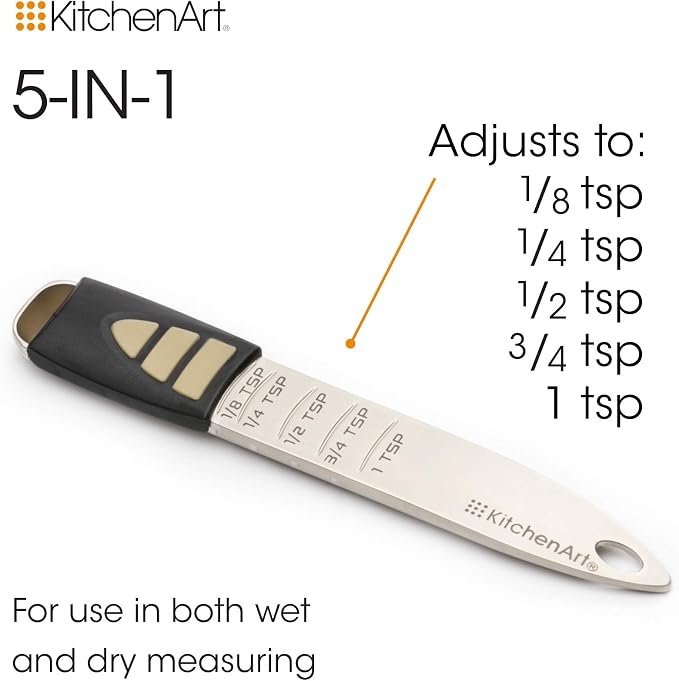 KitchenArt Pro Adjust-A-Teaspoon, Satin