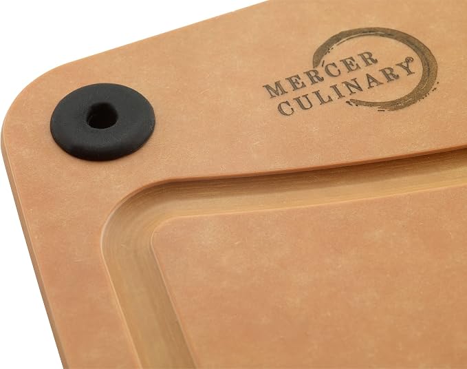 Mercer Culinary Composite Cutting Board 17 5/16" x 12 3/4", with Non Slip Feet and Juice Groove