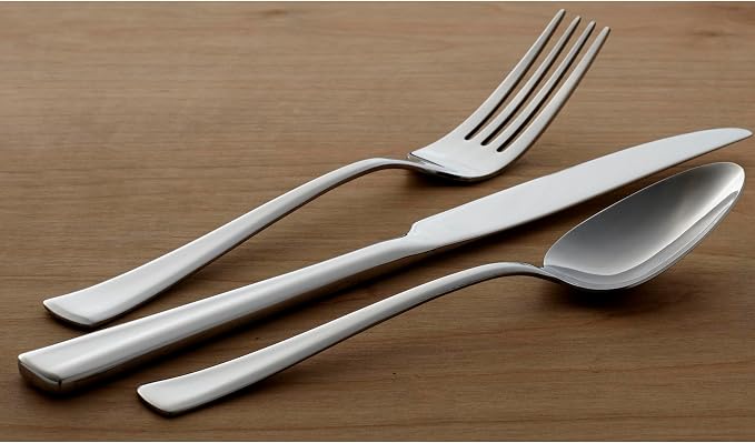 Oneida River 20 Piece Everyday Flatware Set, Service for 4, 18/0 Stainless Steel
