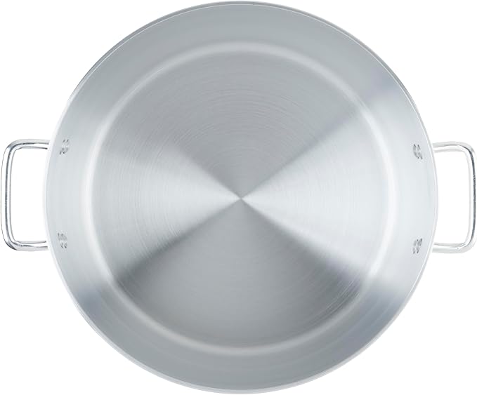 Winco 26 qt Elemental Aluminum Sauce Pot | Great for Sauces, Soups, Stocks and Batch Cooking
