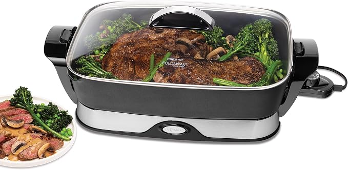 Presto 06857 16-Inch Electric Foldaway Skillet