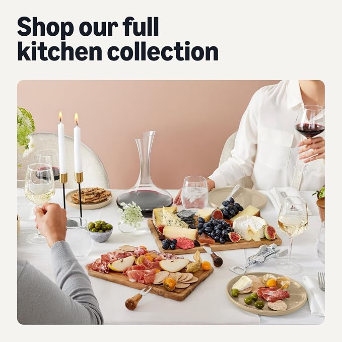Amazon Basics Glazed Stoneware Dinnerware, 12-Piece Set, 4 Full Place Settings, Dishwasher-Safe, Microwave-Safe, Linen Gray