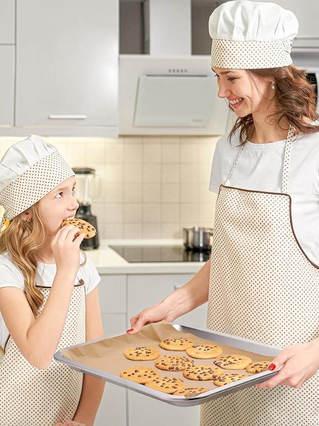 SMARTAKE 200 Pcs Parchment Paper Baking Sheets, 13x18 Inches, Non-Stick | Unbleached Pre-Cut Greaseproof Baking Parchment, Oven Safe up to 450°F, for Grilling Frying Steaming Bread Cup Cake Cookies