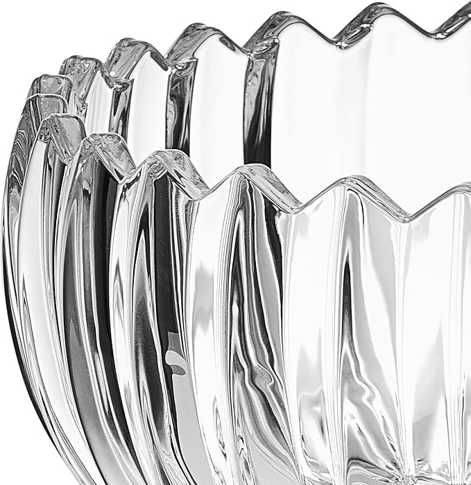 Mikasa Estate Crystal Footed Bowl, 9 Inch