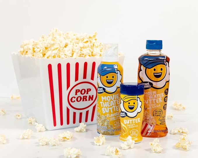 Kernel Season's Movie Theater Popcorn Oil, Butter, 13.75 Ounce, 2 Count (Pack of 2)