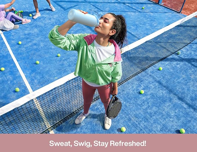 POWCAN 40 oz Insulated Water Bottle with 2-in-1 Straw and Spout Lid, Glow-in-the-Dark, 24H Cold, Leakproof, BPA-Free, Double Wall Stainless Steel for Sports, Gym, Travel, and School (Reef Carnival)