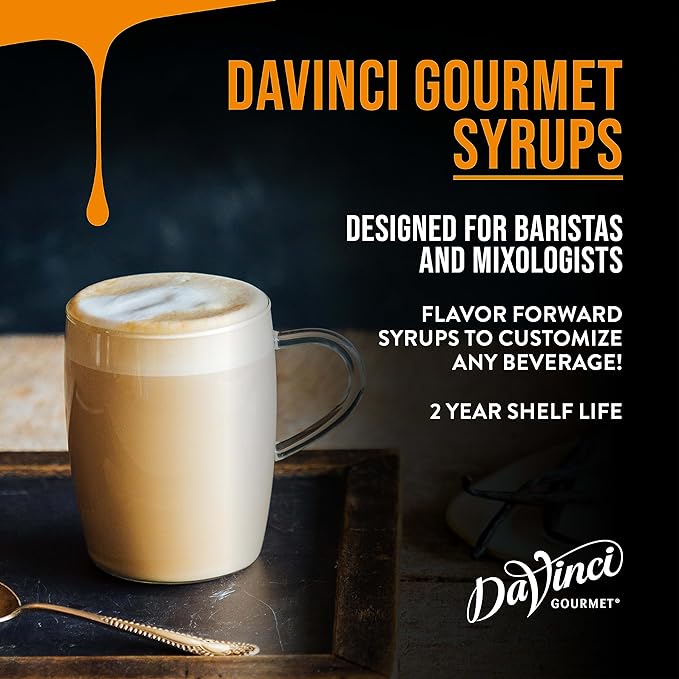 DaVinci Gourmet Classic Coconut Syrup, 25.4 Fluid Ounces (Pack of 4)