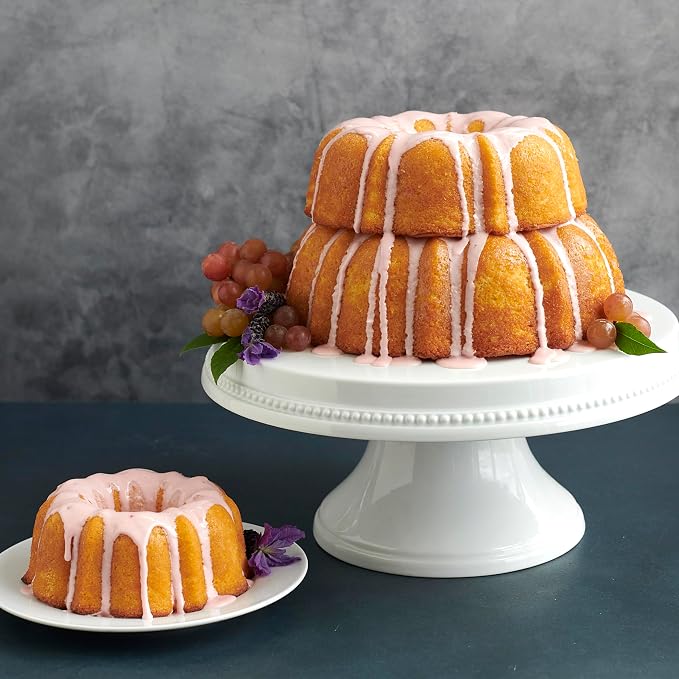 Nordic Ware Formed Bundt, Tiered 3-Piece Set, Twilight Blue