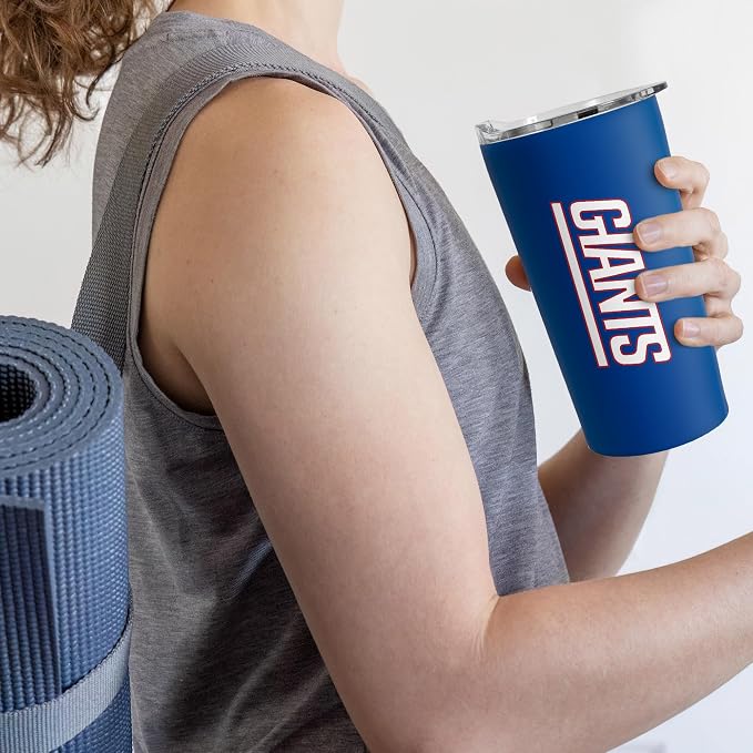 Rico Industries NFL Football Soft Touch, Easy Grip Tumbler