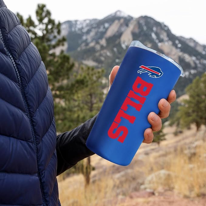 Rico Industries NFL Football Soft Touch, Easy Grip Tumbler