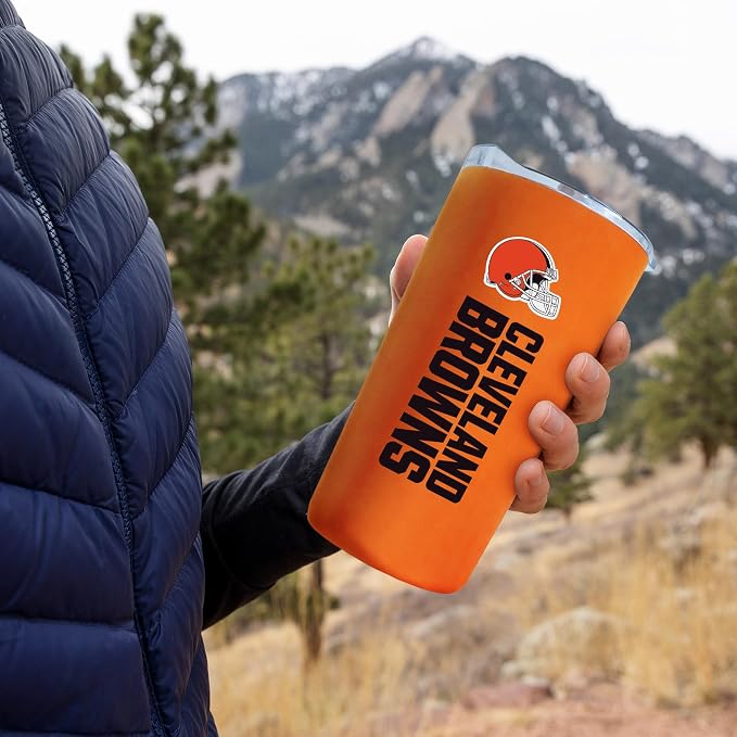 Rico Industries NFL Football Soft Touch, Easy Grip Tumbler