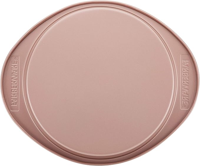 Farberware Nonstick Bakeware Baking Pan / Nonstick Cake Pan, Round - 9 Inch, Red