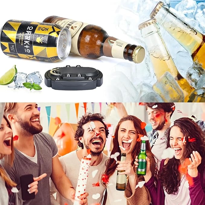 Can Top Cutter Remover with 1 Plastic Safety Sleeve Bottle Opener – Safe Top Lid Opener for Beer Soda Cans, DIY Plant Pot Storage Container