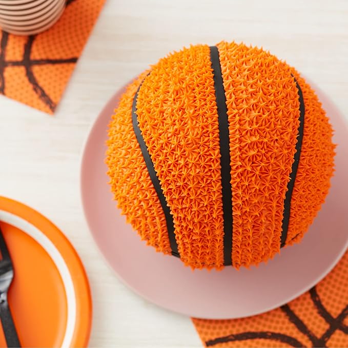 Wilton Aluminum 3D Sports Ball Pan Set, For Baking 6-Inch Spherical Shapes, Made With Natural Anodized Aluminum, Made Without PFAS (Pack of 2)